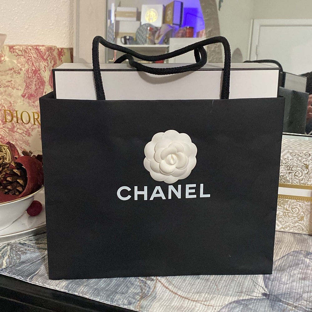 Chanel Gift Bag with Gift Box